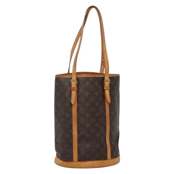 LOUIS VUITTON Monogram Bucket GM Shoulder Bag M42236 LV Auth 132841 - Picture 1 of 16
